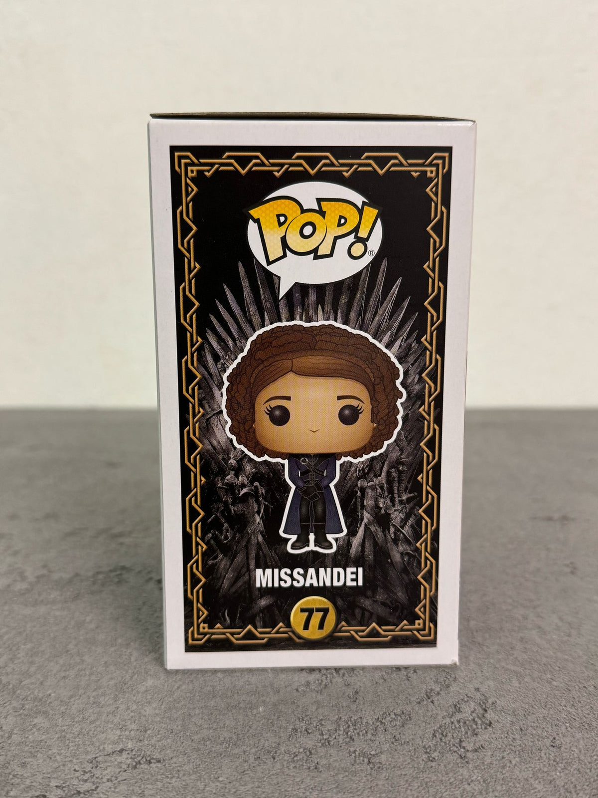 Funko Pop! #77 Game Of Thrones: Missandei - podepsaná herečkou Nathalie Emmanuel