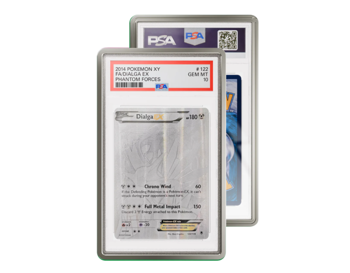 GradedGuard PSA Card Case - Metallic Silver