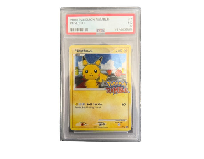 Pikachu Lv.16 (RM 7) - PSA 5 - Pokémon Rumble