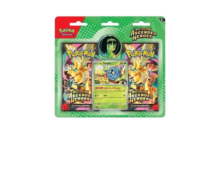 Pokémon Ascended Heroes: Erika's Tangela 2-Pack Blister