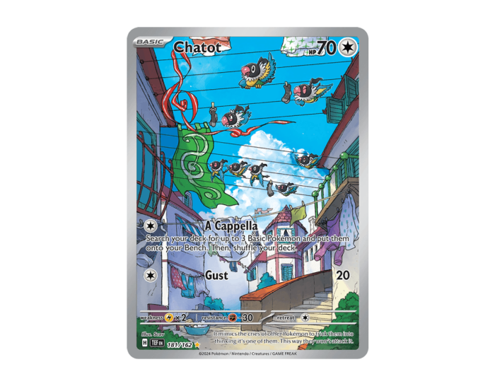 Pokémon Chatot TF 181/162 (Temporal Forces)