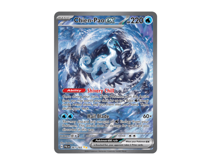 Pokémon Chien-Pao ex PE 261/193 (Paldea Evolved)