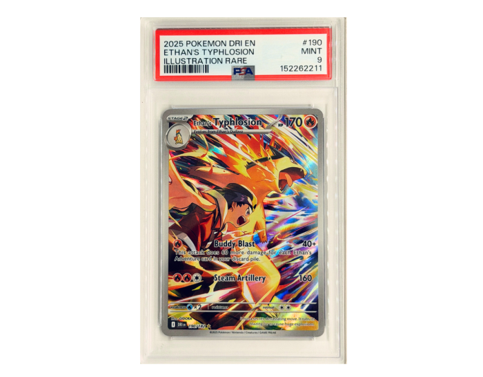 Pokémon Ethan's Typhlosion (DRI 190) - PSA 9 - Destined Rivals