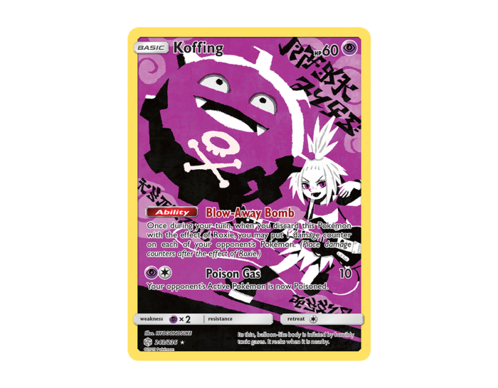 Pokémon Koffing CE 243/236 (Cosmic Eclipse)