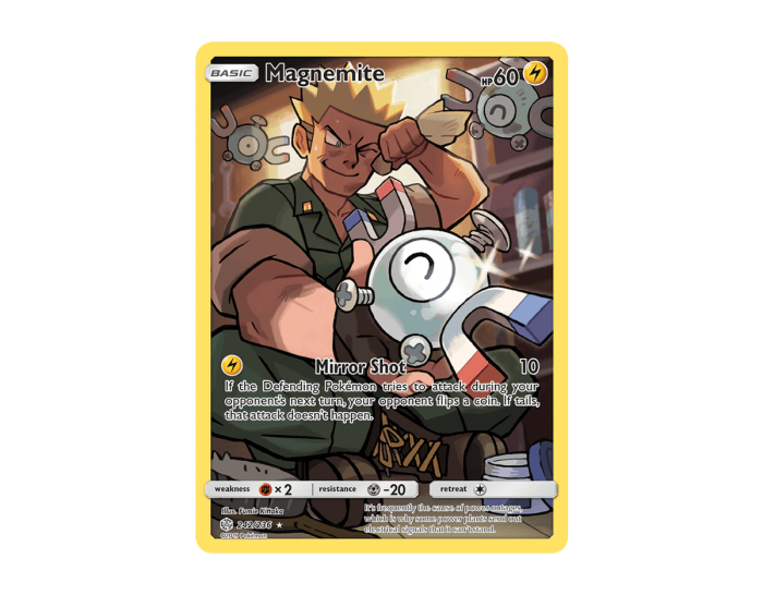 Pokémon Magnemite CE 242/236 (Cosmic Eclipse)