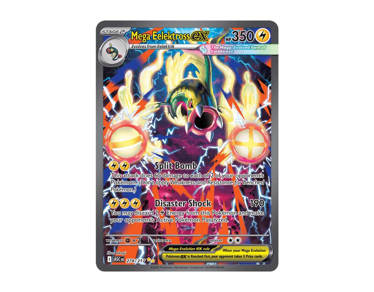Pokémon Mega Eelektross ex AH 278/217 (Ascended Heroes)