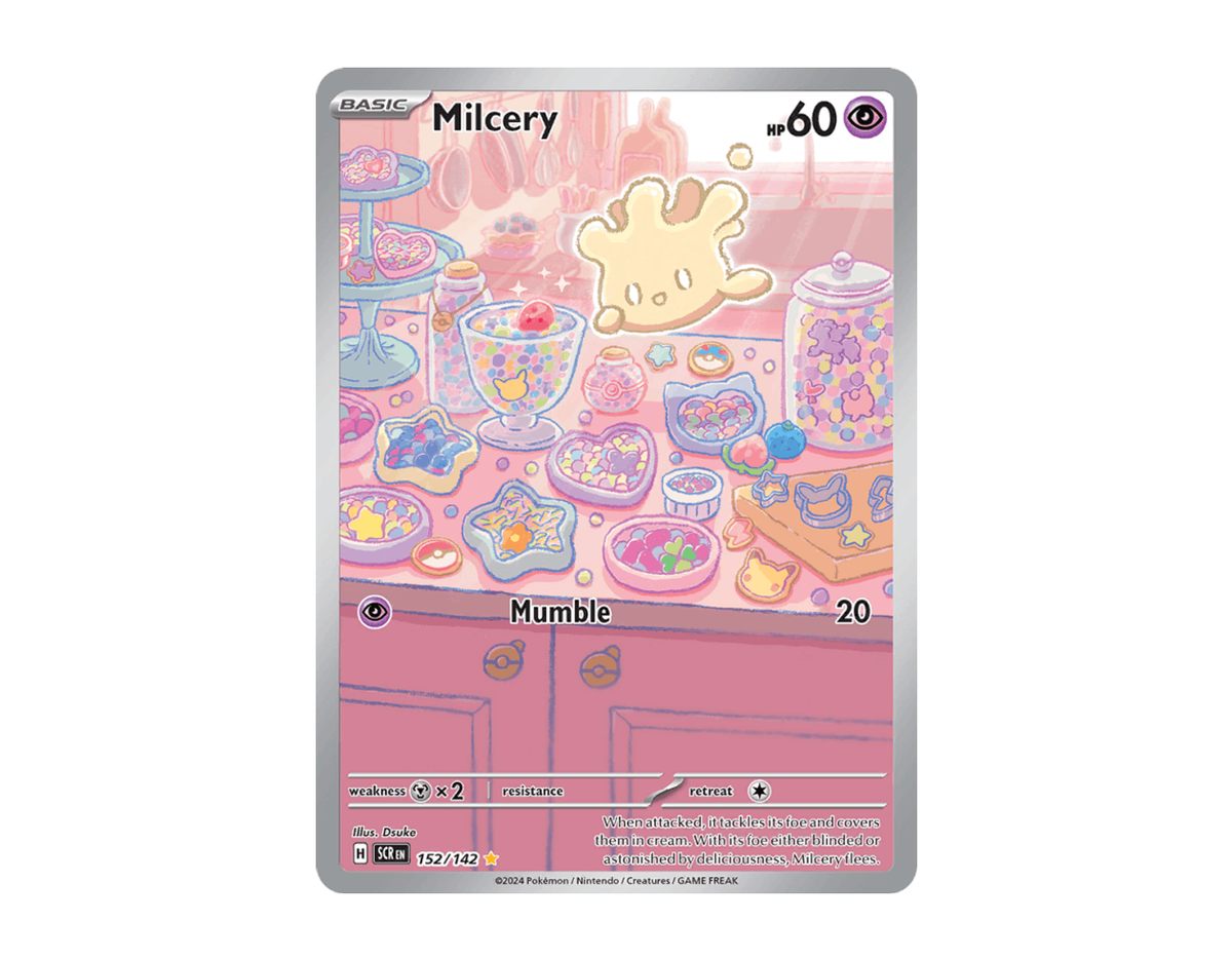 Pokémon Milcery SC 152/142 (Stellar Crown)
