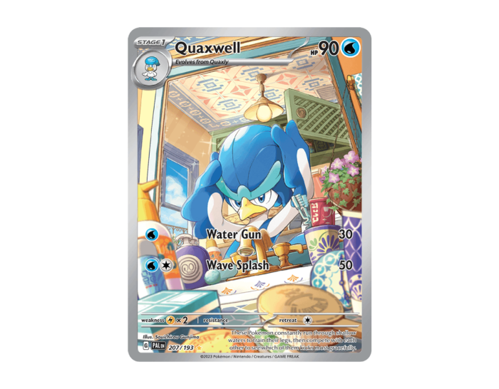 Pokémon Quaxwell PE 207/193 (Paldea Evolved)