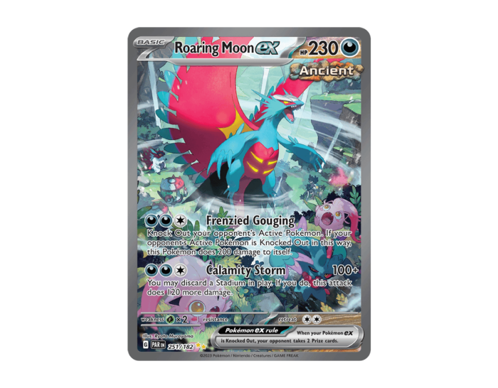 Pokémon Roaring Moon ex PR 251/182 (Paradox Rift)
