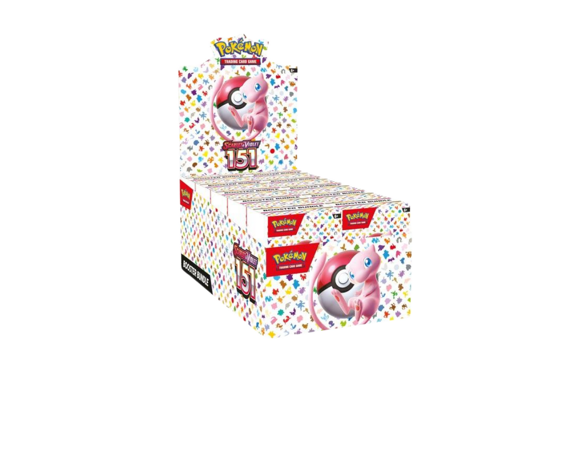 Pokémon - Scarlet & Violet - 151 - Booster Bundle display