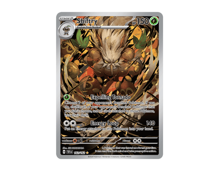 Pokémon Shiftry TF 163/162 (Temporal Forces)
