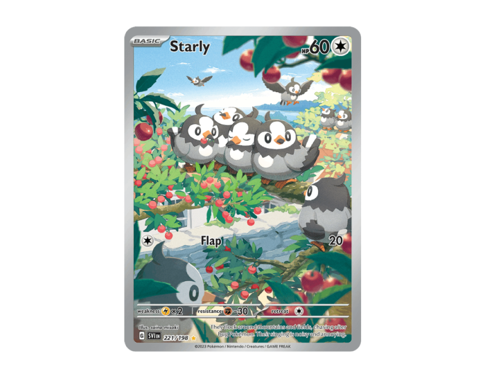 Pokémon Starly SV 221/198 (Scarlet & Violet)