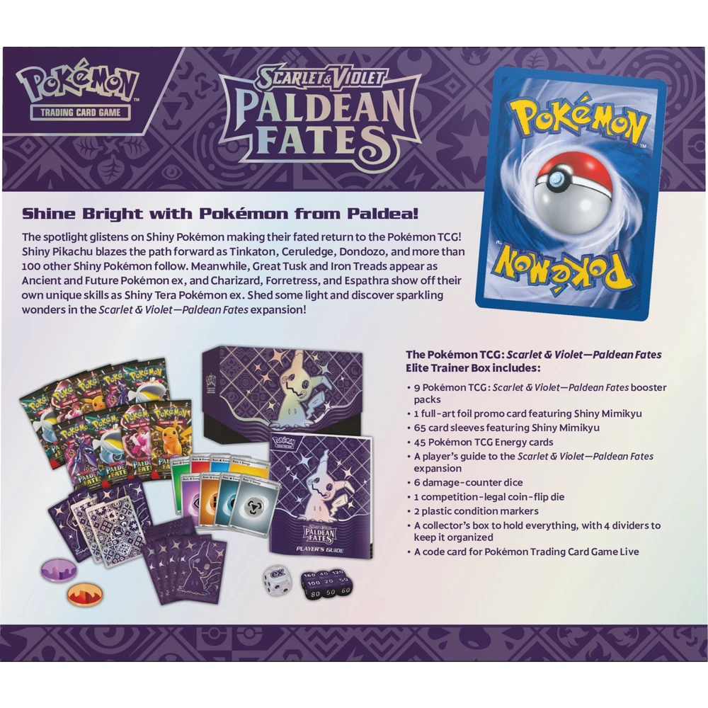 Pokémon TCG Paldean Fates Elite Trainer Box