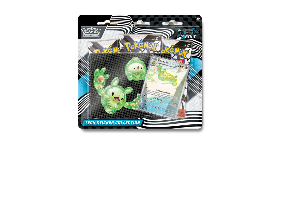 Pokémon TCG: SV10.5 Black Bolt - Tech Sticker Collection