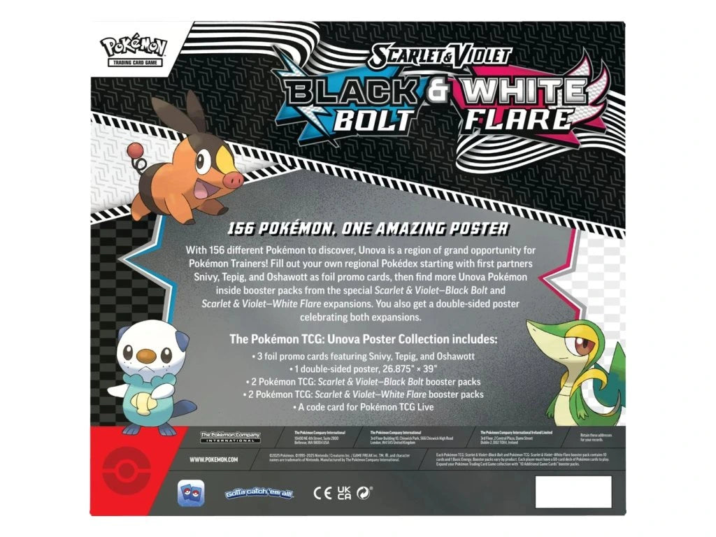 Pokémon TCG: SV10.5 - Unova Poster Collection