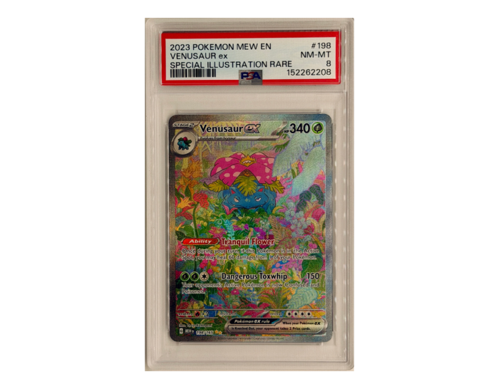 Pokémon Venusaur ex (Venusaur ex (MEW 198) - PSA 8 - 151