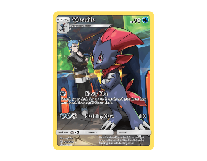 Pokémon Weavile CE 238/236 (Cosmic Eclipse)