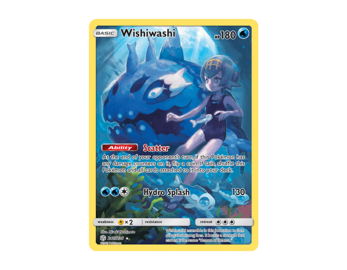Pokémon Wishiwashi CE 240/236 (Cosmic Eclipse)