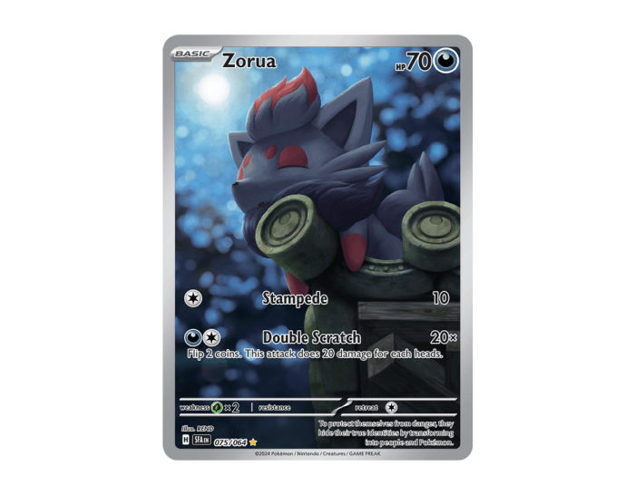 Pokémon Zorua SF 075/64 (Shrouded Fable)